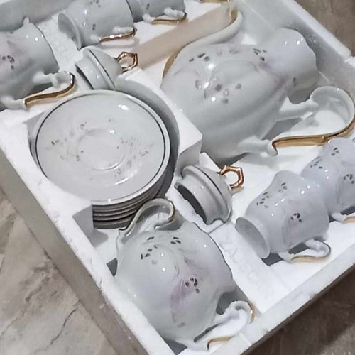 Porcelaine Service Cafe set of 15 pieces new
