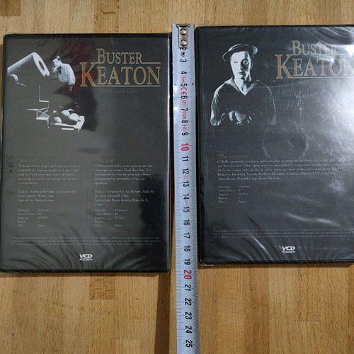 Buster Keaton DVD set new with subtitles, sealed