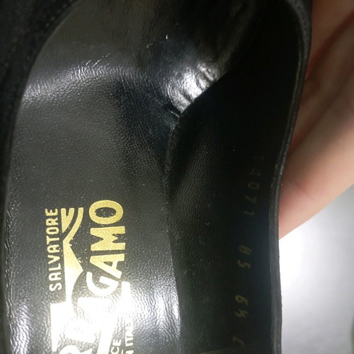 Ferragamo pumps used, size 37, black