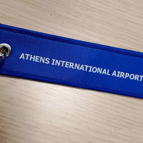 Athens International Airport Collectible Keychain new