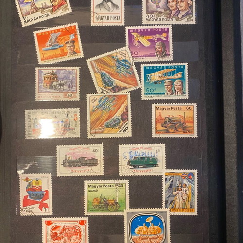 Collection of old postage stamps used in very good condition