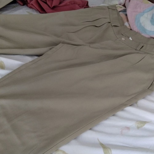 Men's fabric pants size XXL like new, black and beige, set of 3