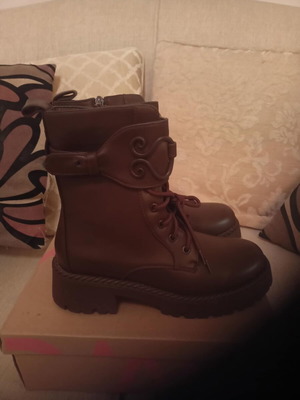 Alta Moda women's brown ankle boots, anatomical, waterproof, size 39 new