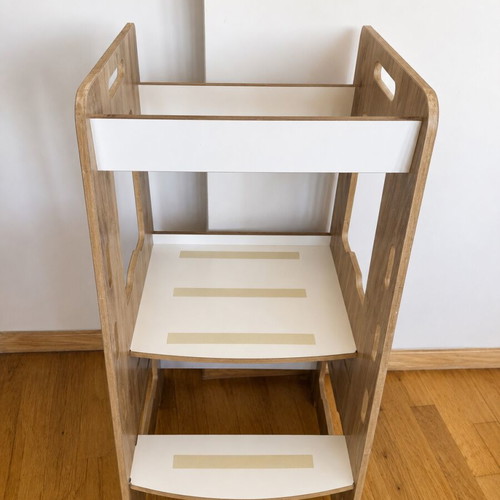 Montessori Learning Tower wooden, adjustable, like new