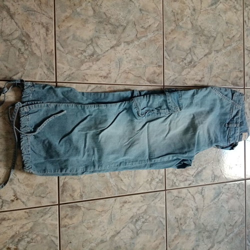 Kids' Summer Denim Capri Pants like new, blue