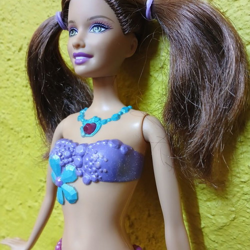 Barbie Dreamtopia Sparkle Lights Mermaid doll used