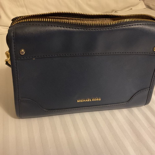 Michael Kors crossbody bag, dark blue