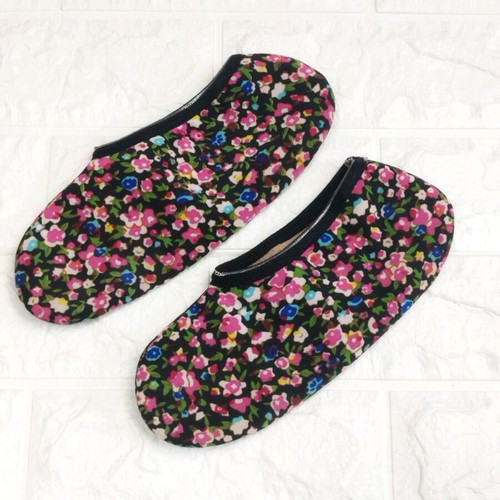 Women's retro warm slippers socks home shoes like new, size 36