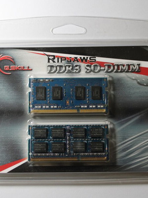 Laptop RAM DDR3 6GB total SO-DIMM like new