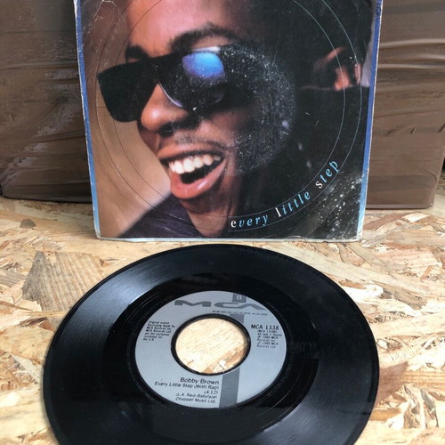 Every Little Step Bobby Brown vinyl used in good condition