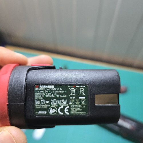 Cordless multitool used with many accessories