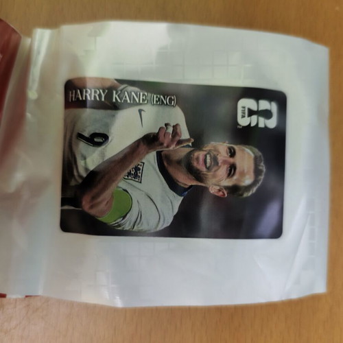 CC World Cup football stickers pack of 6