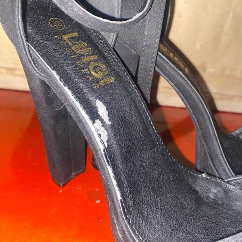 Luigi women's sandals like new, size 40, black
