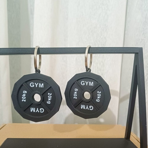 3D Printed Weight Keychain