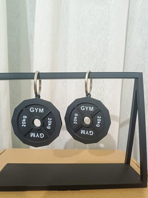 3D Printed Weight Keychain