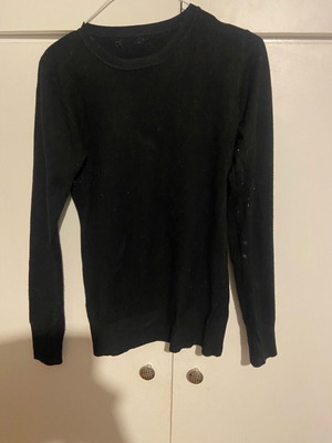 Women's winter blouse used, black, size M