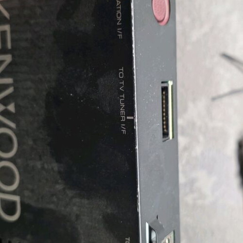 Kenwood Car Audio System Used With TV Tuner
