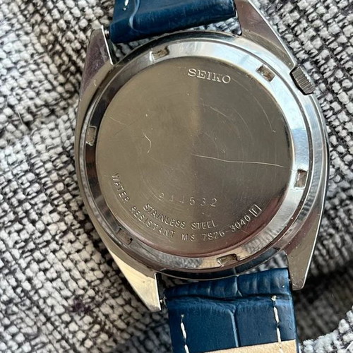 Seiko 5 Automatic 7s26 Blue Dial Watch like new