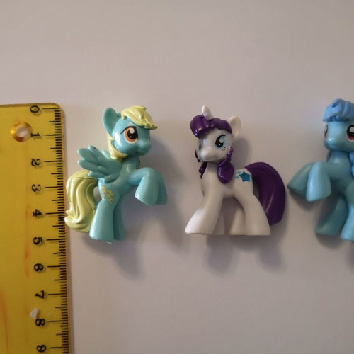 My Little Pony used miniatures, pack of 3