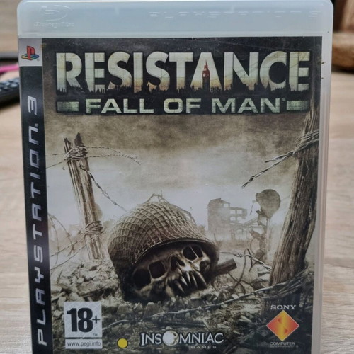 Resistance Fall of Man for PS3 like new, with case and booklet
