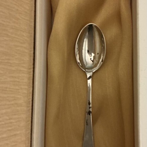 Vintage silver spoon 800 grade collectible