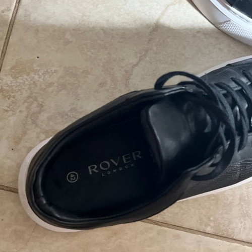 Roberto men's black casual shoes, never worn