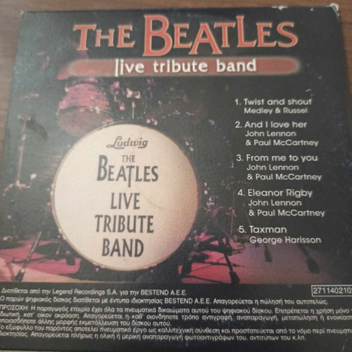 The Beatles live tribute band CD like new
