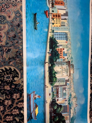 Old Thessaloniki Poster Unique Year 1971