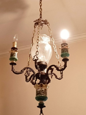 Vintage lampadari ceiling light like new