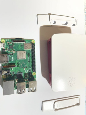 Raspberry Pi 3 Model B+ with original case like new