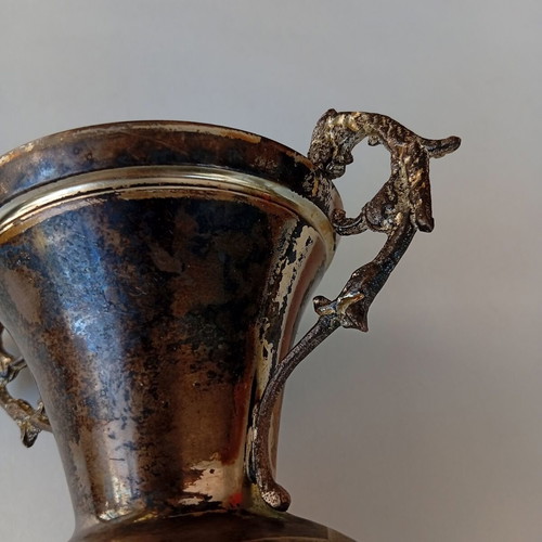 Silver amphora used, needs cleaning