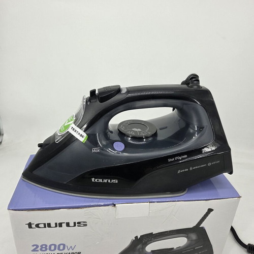 Taurus Steam Iron 2800W New with Ceramic Plate and 430ml Water Tank