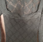 Φόρεμα Sisley μαύρο one size σαν καινούργιο, δαντέλα με εσωτερική επένδυση