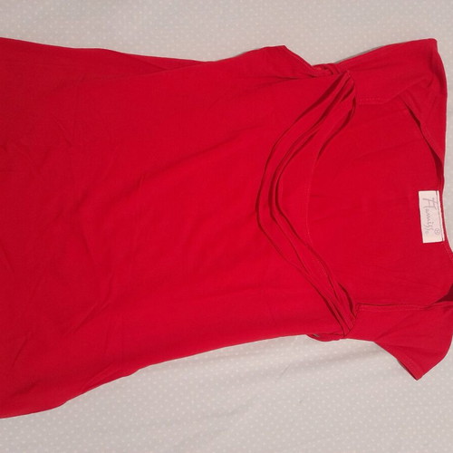 Flamiss blouse red size M like new