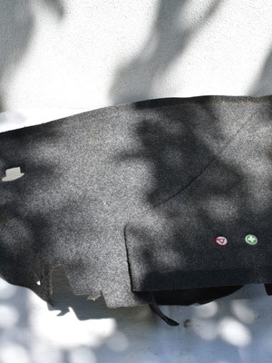 VW Golf 4 trunk lining used, genuine and good condition