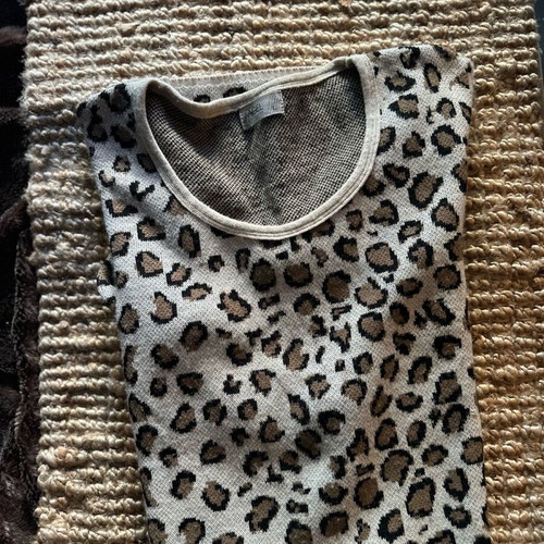 Agel knitwear wool dress like new, beige and brown, size L