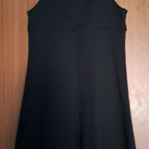 Black elastic mini dress, like new, size S