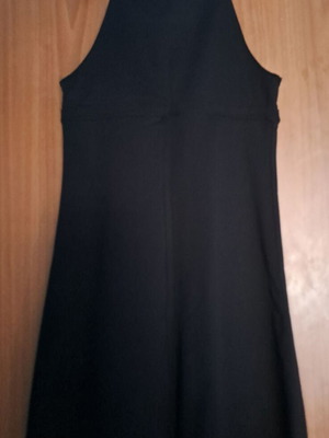 Black elastic mini dress, like new, size S