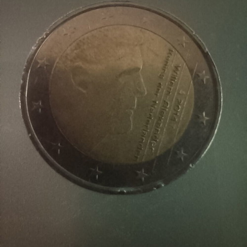 Nederland 2 euro coin 2014 used