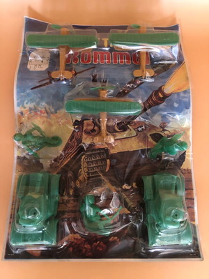 The Desert Fox Rommel used toy with military vehicles and airplanes
