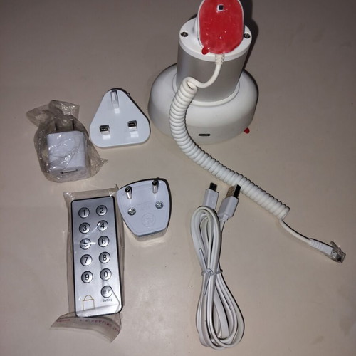 Anti-theft mobile, tablet, laptop stand with charger new