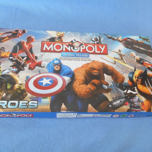 Monopoly Global Village Heroes used, foreign language