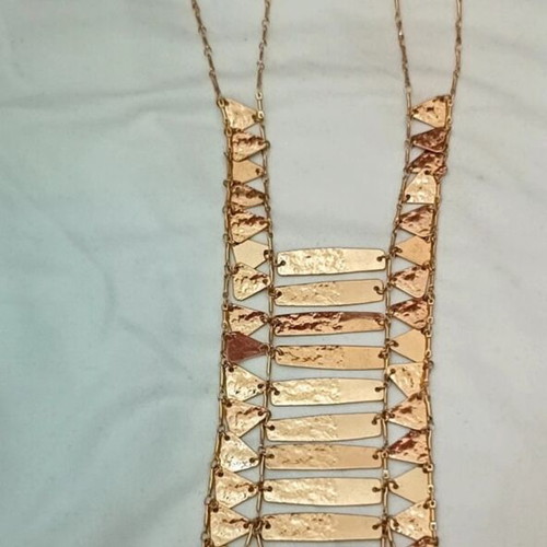 Zara long gold necklace like new