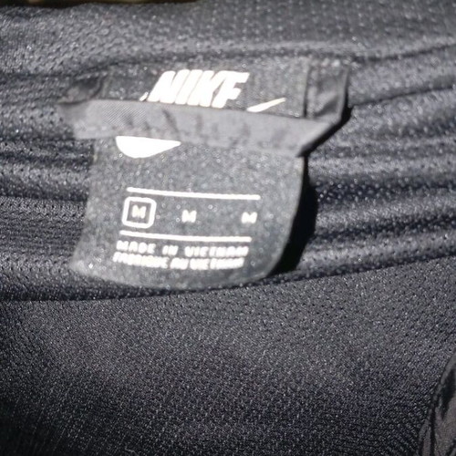 Nike men's bomber jacket size medium like new, black