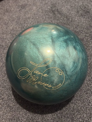 Bowling ball like new with holes