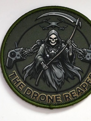 The Drone Reaper Patch new with Velcro, tactical design