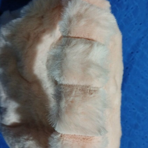 Toiletry bag fur cosmetic case new pink salmon