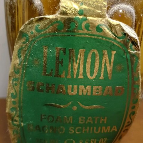 Vintage amphora with bath foam from the 80s new, made in Germany