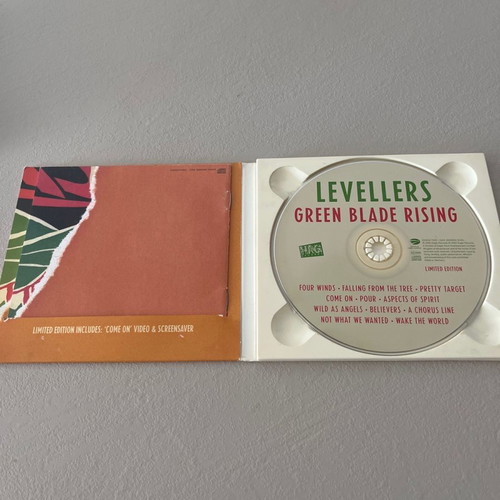 Levellers Green Blade Rising 2002 CD used, limited edition