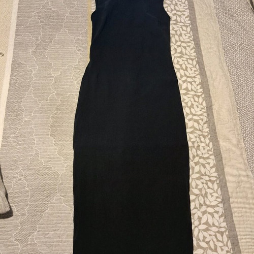 Midi dress Toi Moi NoS black used with back slit and zipper